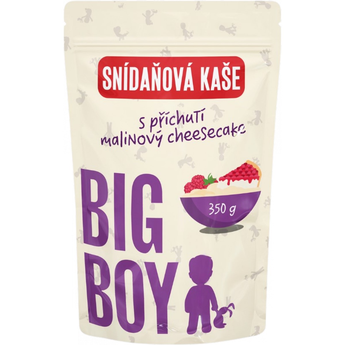 R��ov� ka�e Malinov� cheesecake - Big Boy