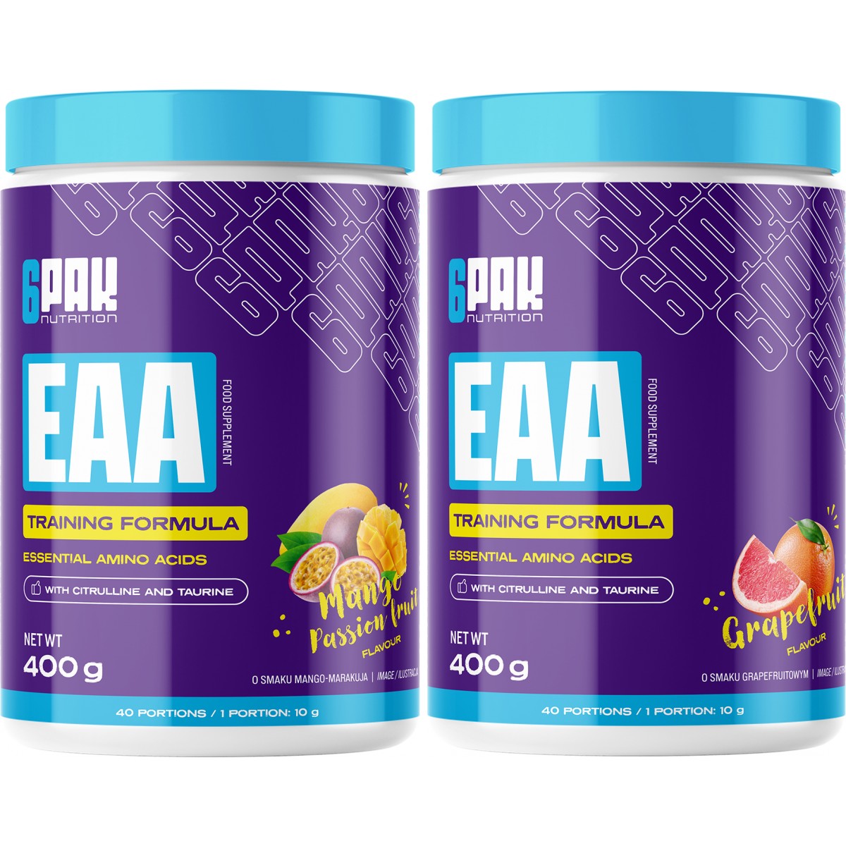 EAA & Citrulline - akce 1+1 ZDARMA! - 6Pak Nutrition