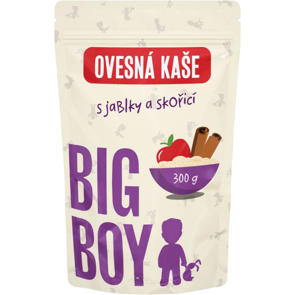 Ovesn� ka�e s jablky a sko�ic� - Big Boy