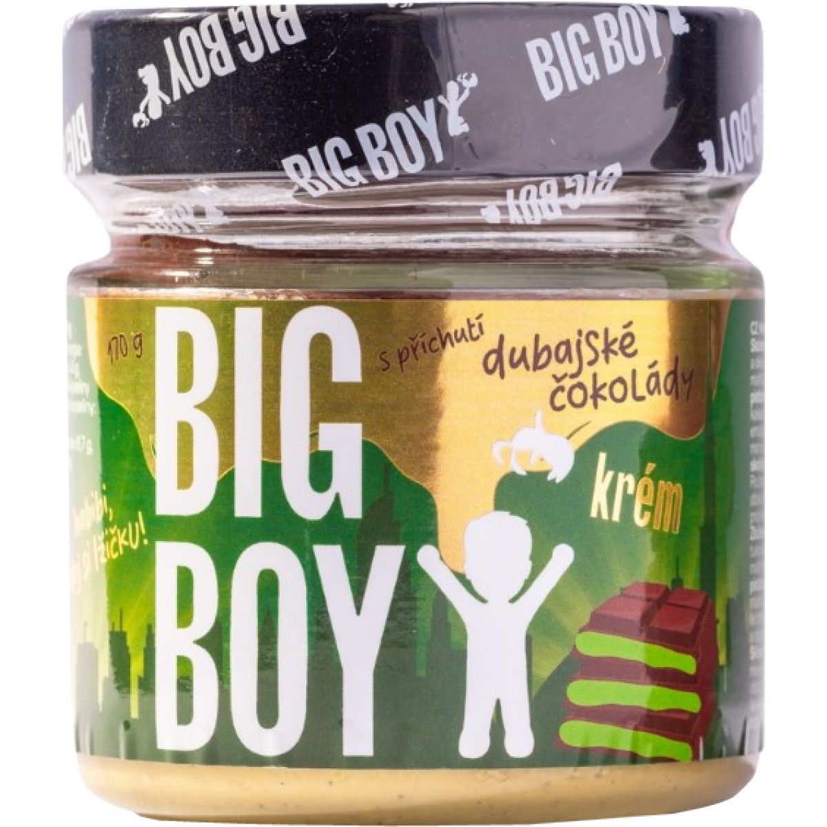 Pist�ciov� kr�m s p��chut� dubajsk� �okol�dy - Big Boy