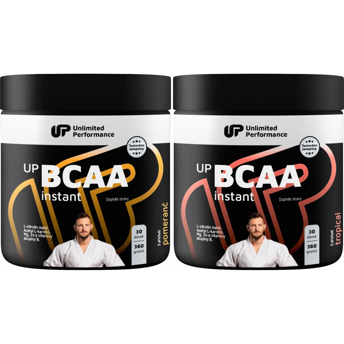 UP BCAA Instant - akce 1+1 - Unlimited Performance