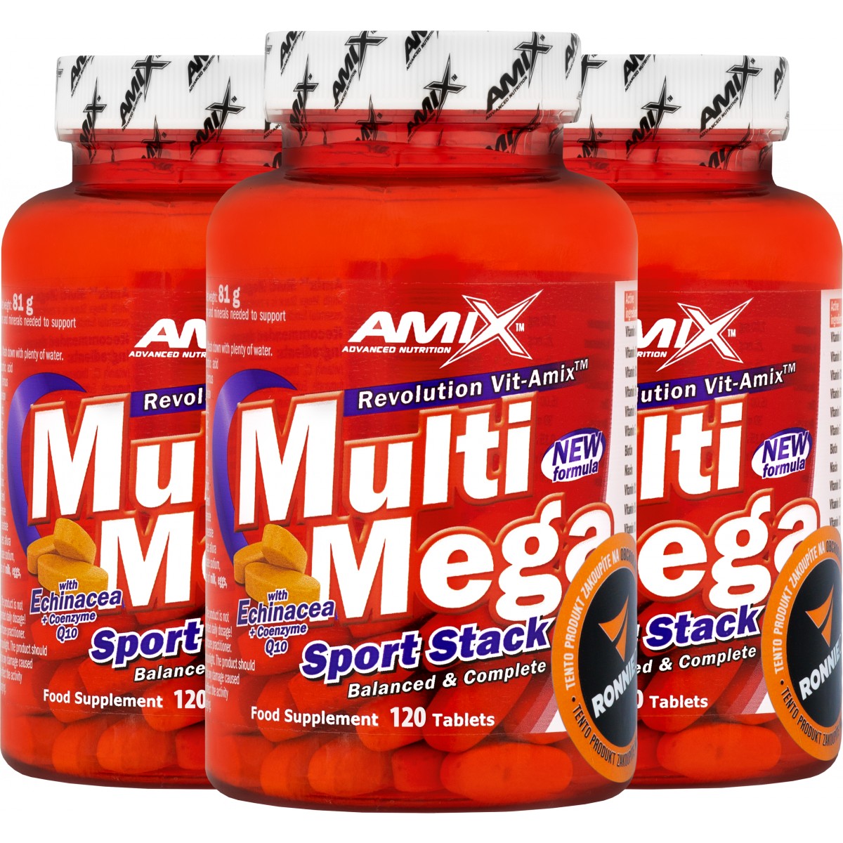 Multi Mega Sport Stack - akce 2+1 - Amix