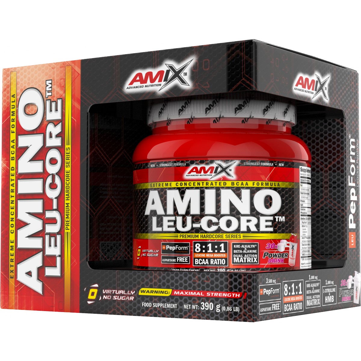 L-leucin + BCAA � Amino Leu-Core - Amix