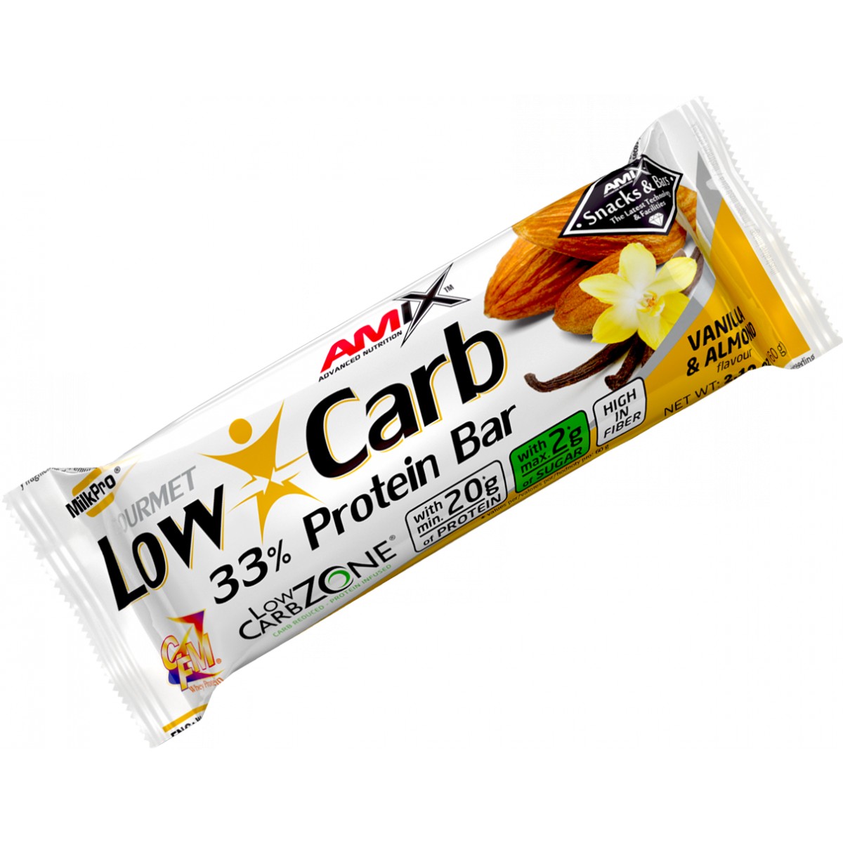 Low Carb 33 % Protein Bar - Amix