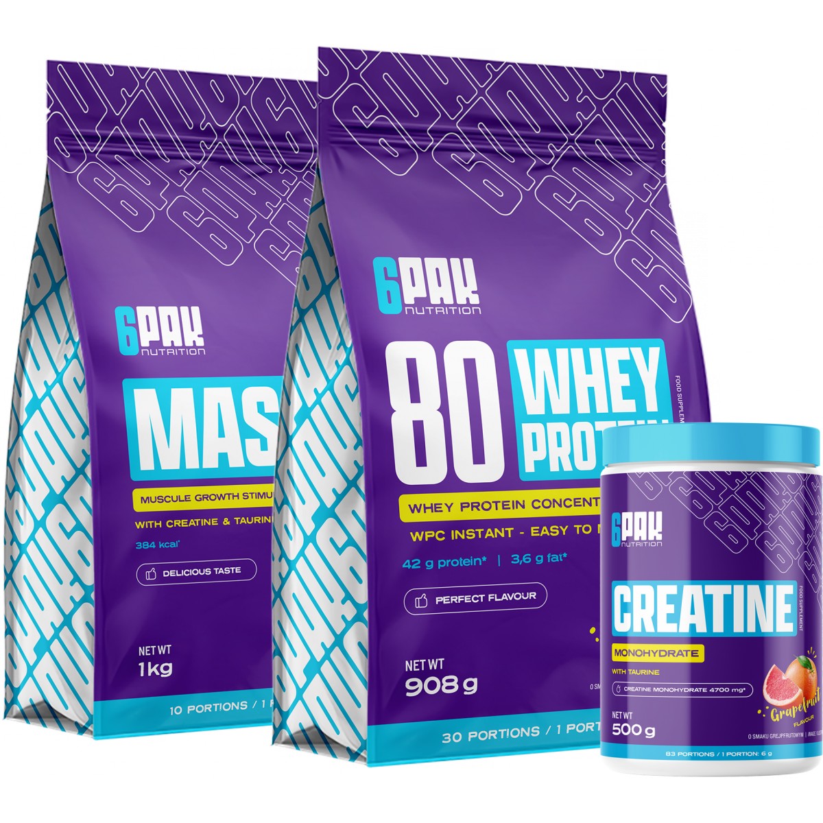 Pro n�r�st sval� #11 - 6Pak Nutrition