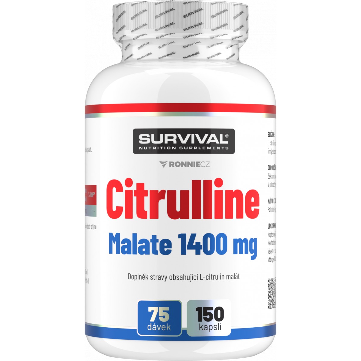 Citrulline Malate 1400 mg - Survival