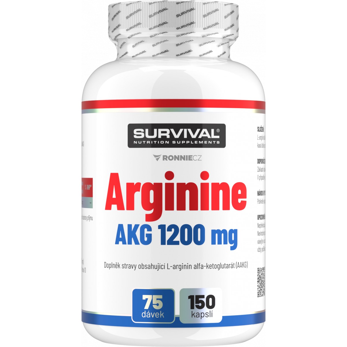 Arginine AKG 1200 mg - Survival