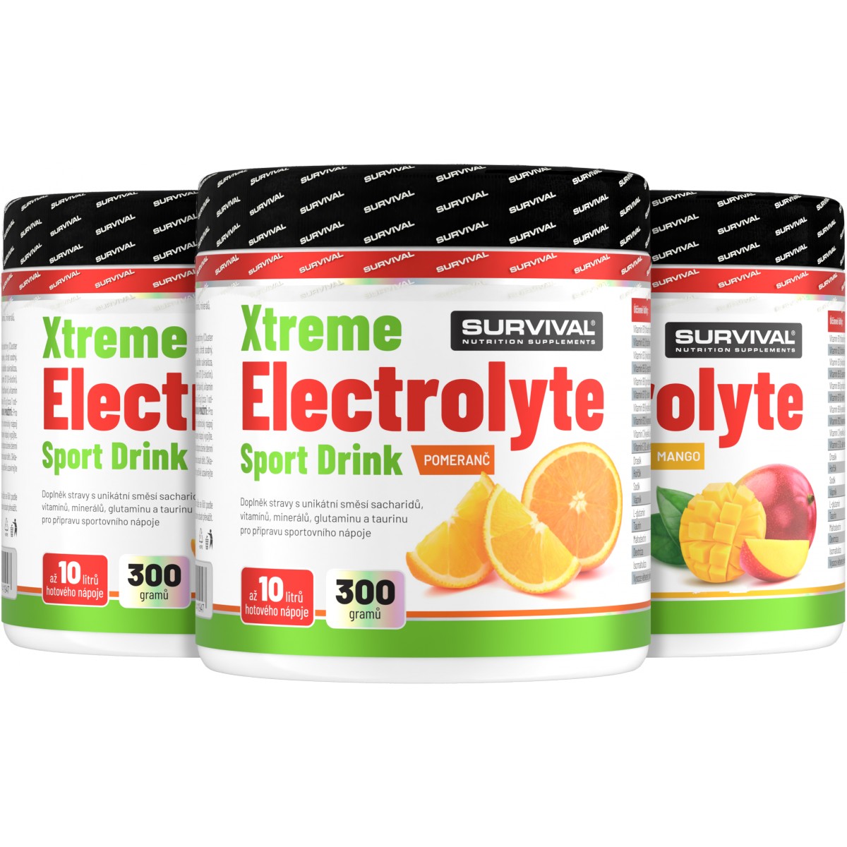 Xtreme Electrolyte Sport Drink - akce 2+1 ZDARMA! - Survival