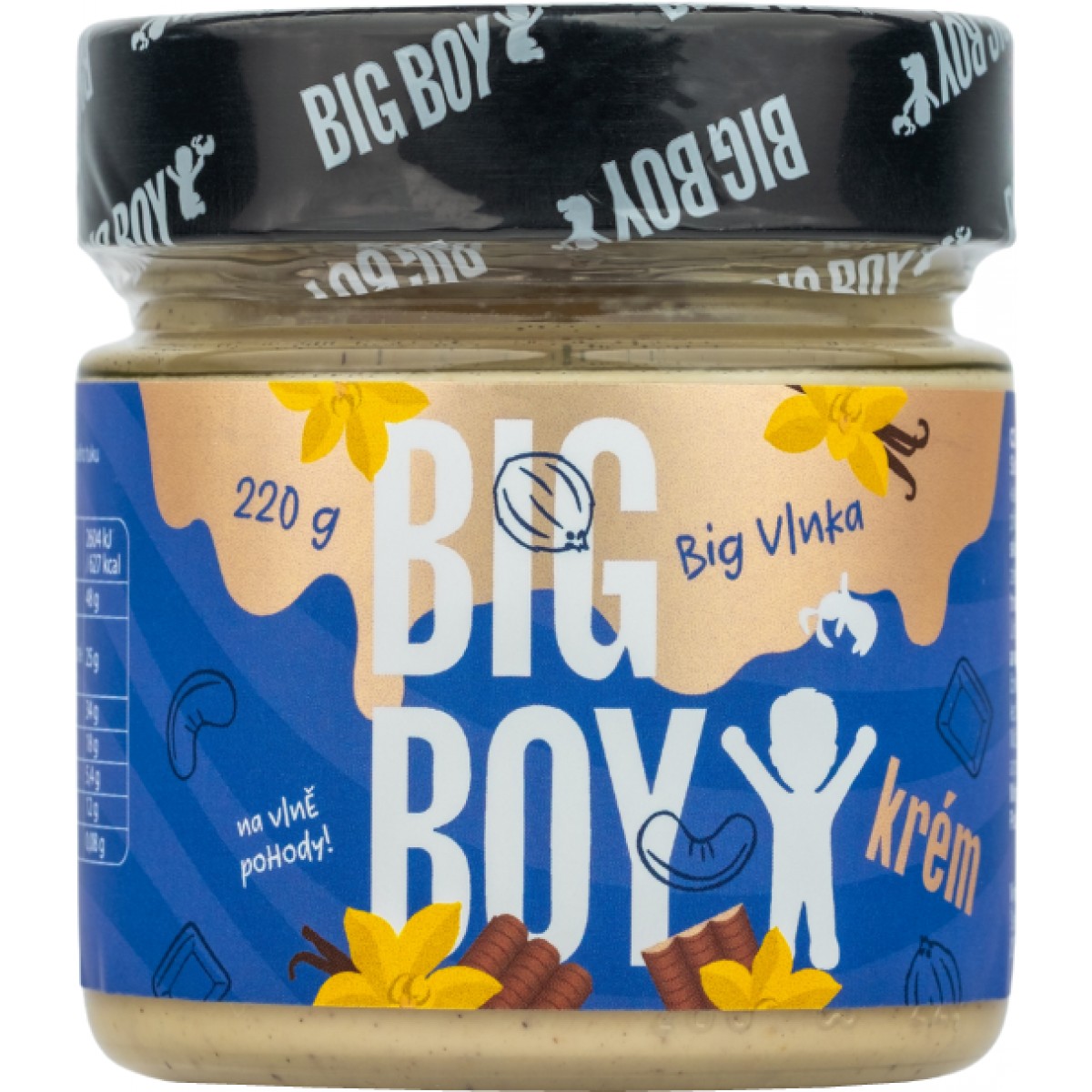 Ke�u a kokosov� kr�m Big vlnka - Big Boy