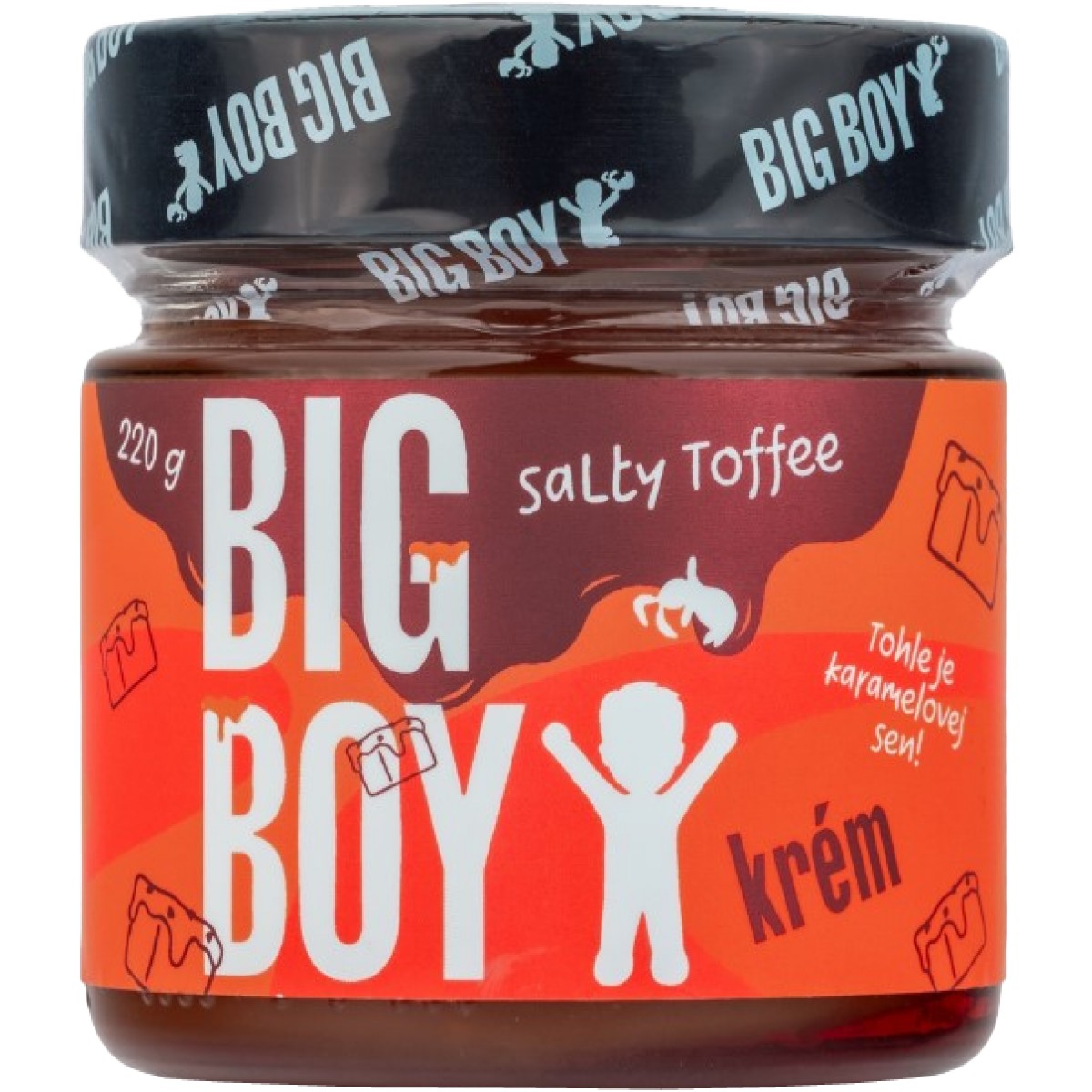 Kr�m Salty toffee - Big Boy