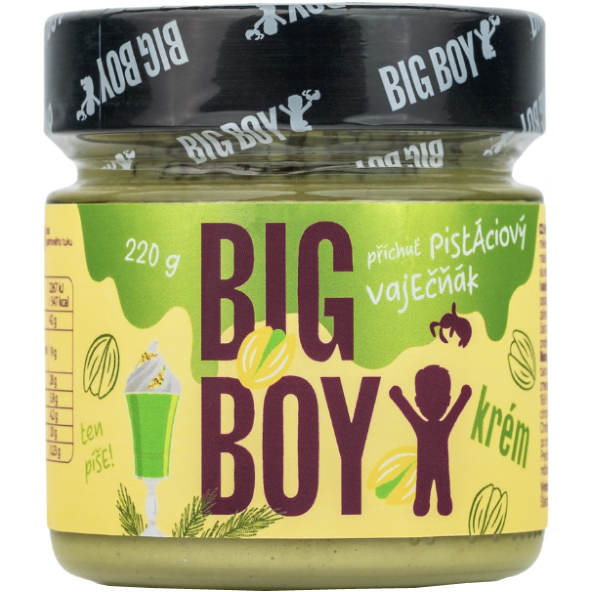 Kr�m Pist�ciov� vaje���k - Big Boy
