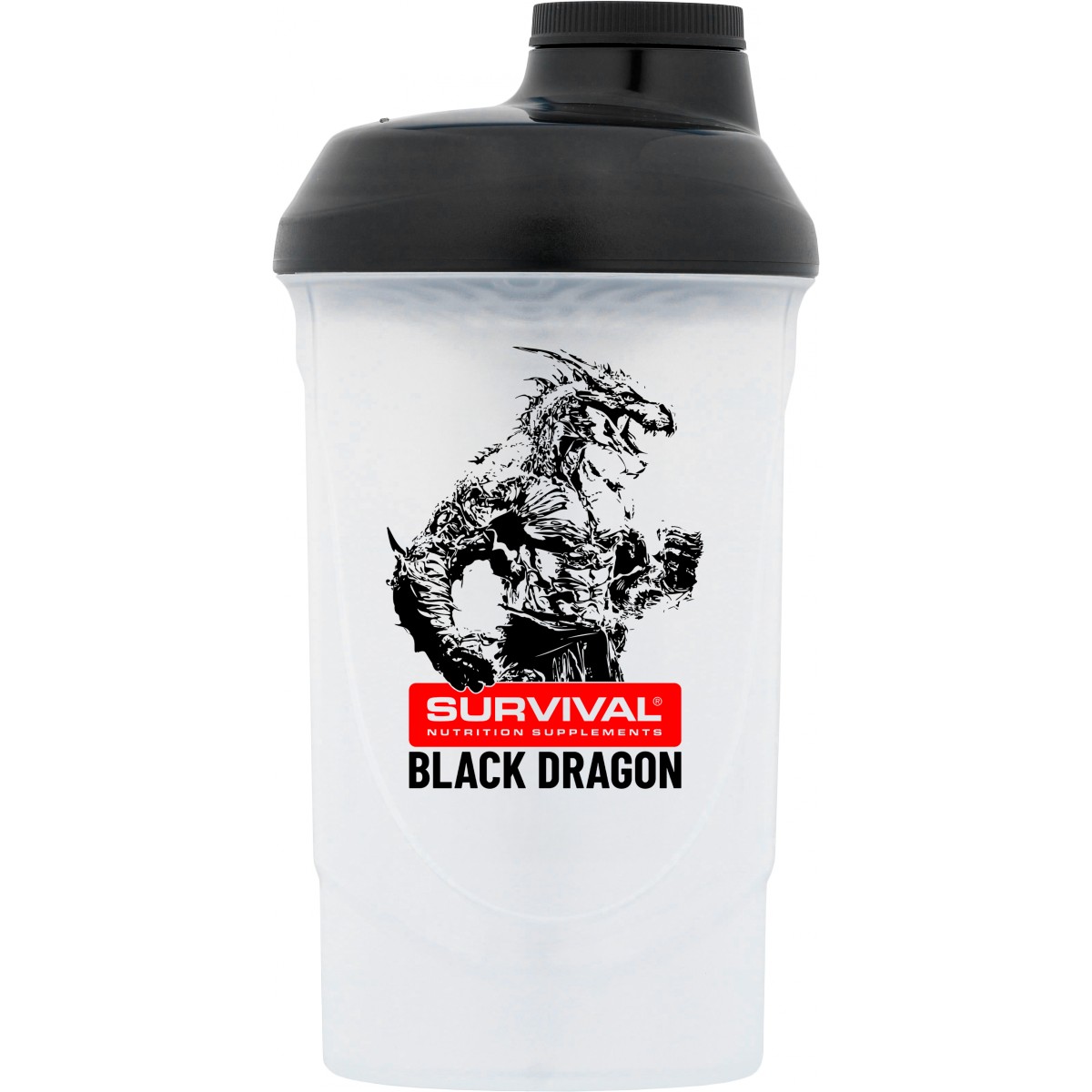 �ejkr Survival Black Dragon - 600 ml (b�lo-�ern�) - Survival
