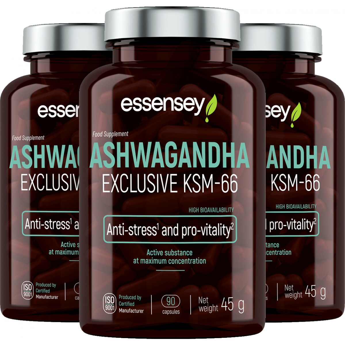Ashwagandha Exclusive KSM-66 - akce 2+1 - Trec