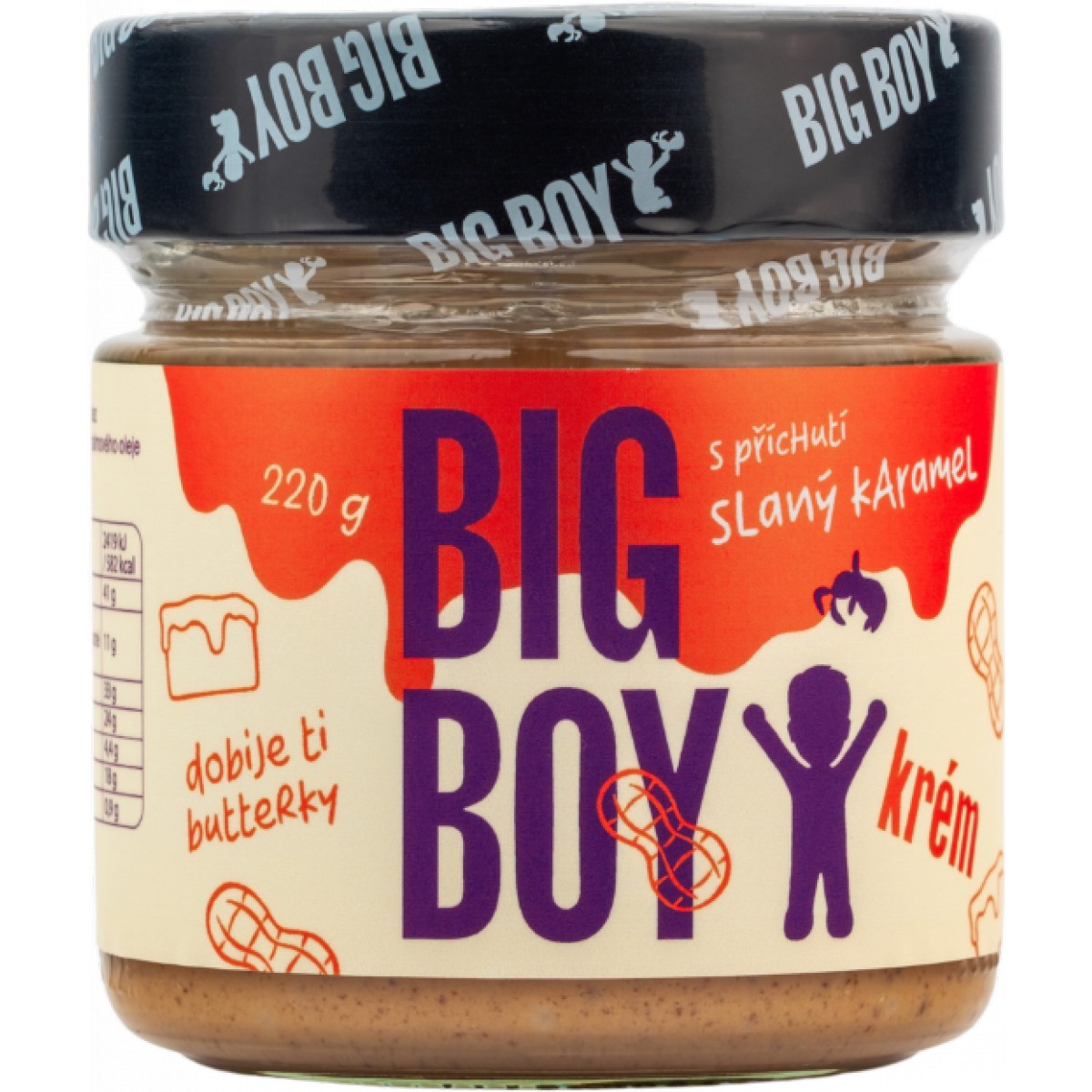 Ara��dov� kr�m Slan� karamel (Sweet & Salty) - Big Boy