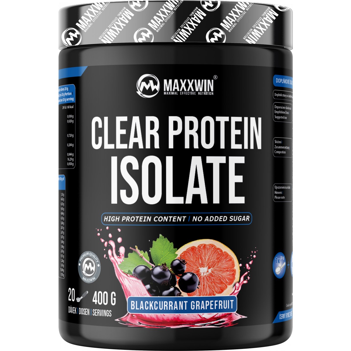 Clear Protein Isolate - MAXXWIN