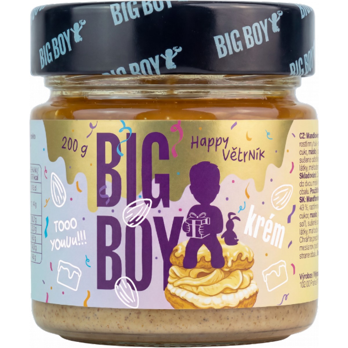 Mandlov� kr�m Happy v�trn�k - Big Boy