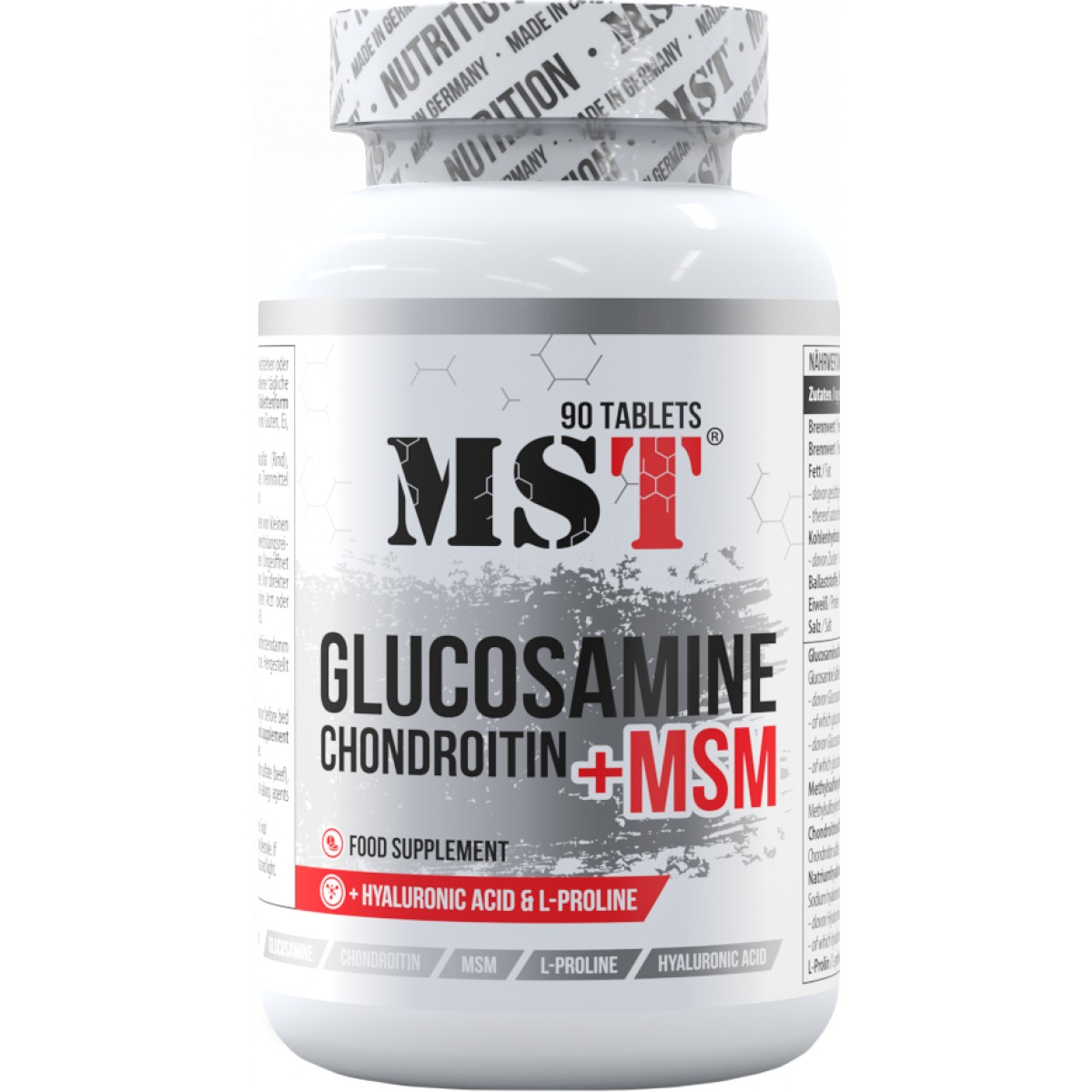 Glucosamine + Chondroitin + MSM - MST Nutrition