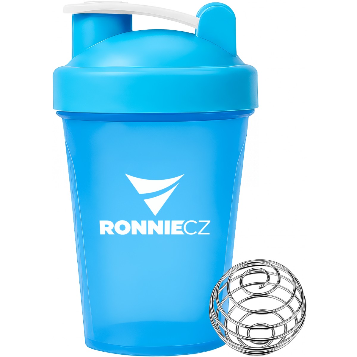 �ejkr Ronnie.cz s m�chac� pru�inkou - 400 ml (modr�) - Ronnie.cz