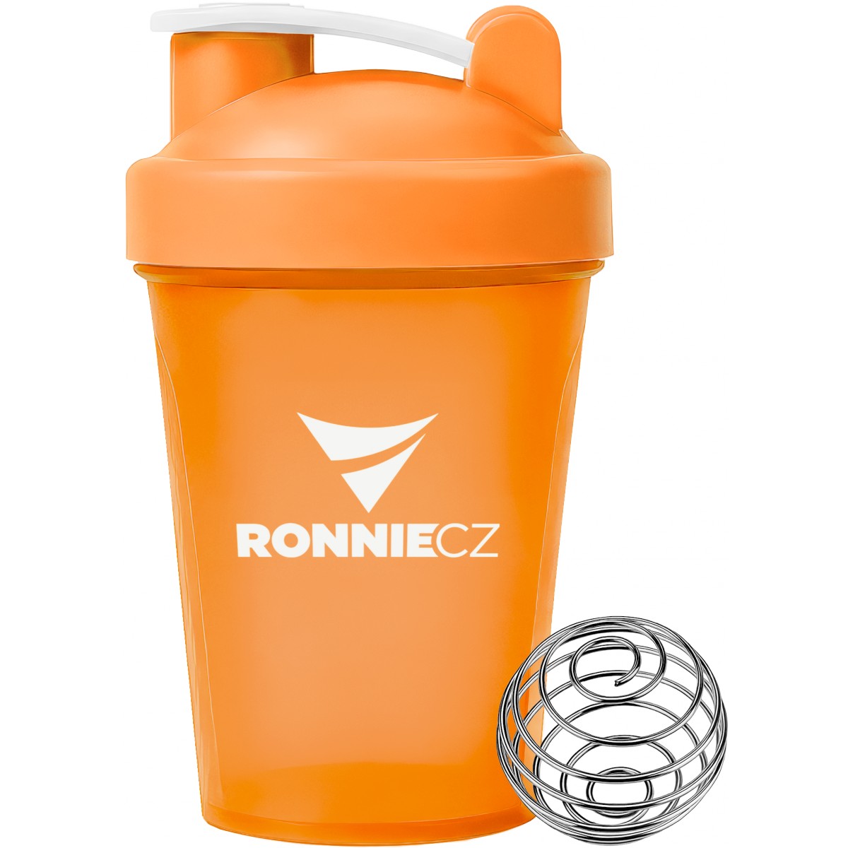 �ejkr Ronnie.cz s m�chac� pru�inkou - 400 ml (oran�ov�) - Ronnie.cz