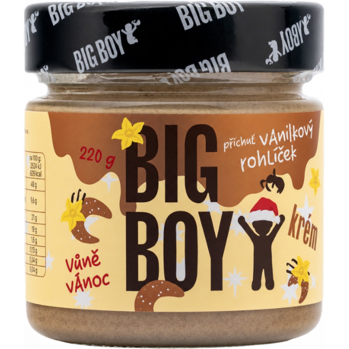 O�echov� kr�m Vanilkov� rohl��ek - Big Boy