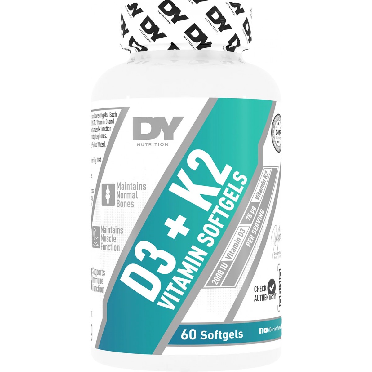 Vitam�n D3 + K2 - Dorian Yates Nutrition