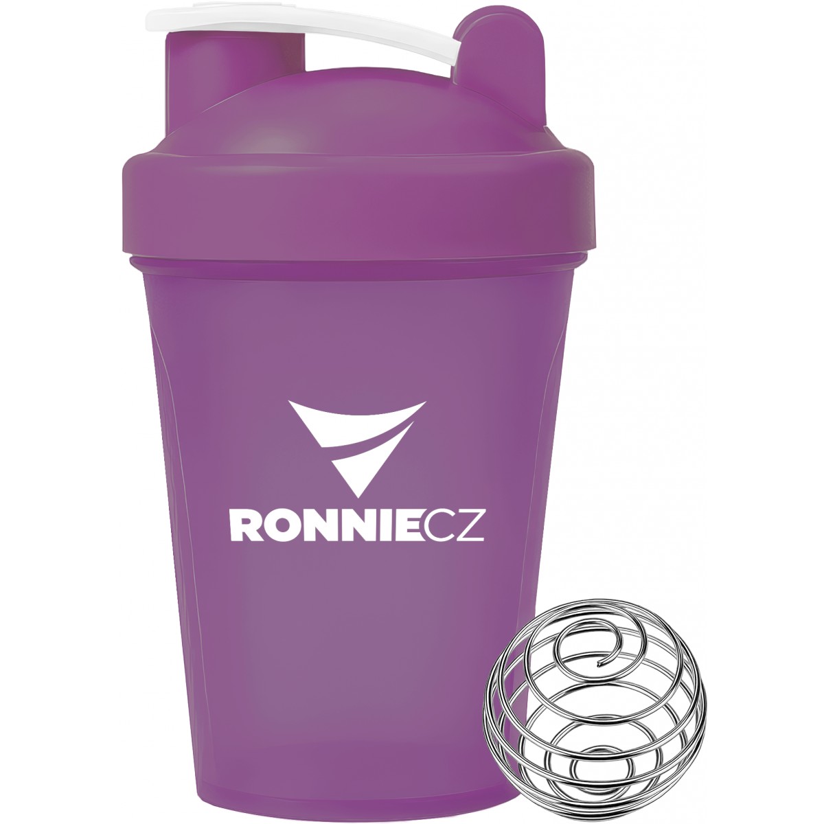 �ejkr Ronnie.cz s m�chac� pru�inkou - 400 ml (fialov�) - Ronnie.cz