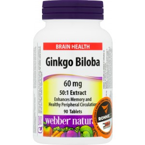 Ginkgo Biloba (Webber Naturals)