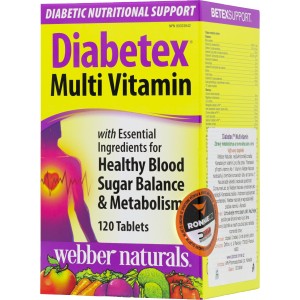 Diabetex Multi Vitamin (Webber Naturals)