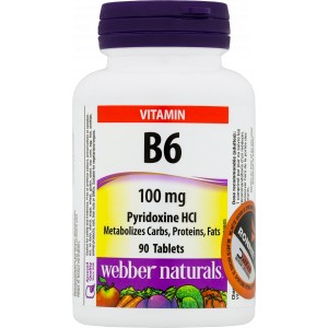 Vitamin B6 (Webber Naturals)