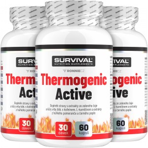 Thermogenic Active - akce 2+1 ZDARMA! (Survival)