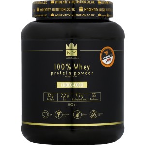 100 % Whey Protein Powder (black) (My Identity)