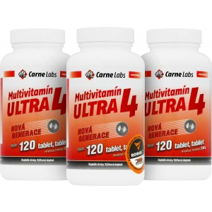 Multivitam�n Ultra 4 - vitam�ny na cel� rok! (Carne Labs)
