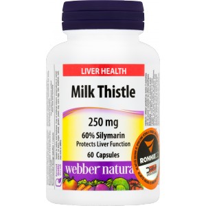 Milk Thistle 250 mg (Webber Naturals)
