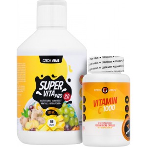 SuperVita Pro 2.0 + Vitamin C 1000 ZDARMA! (Czech Virus)