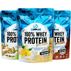 100 % Whey Protein - akce 2+1 (Lionlab)