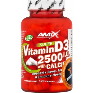 Vitamin D3 2500 I.U. with Calcium (Amix)