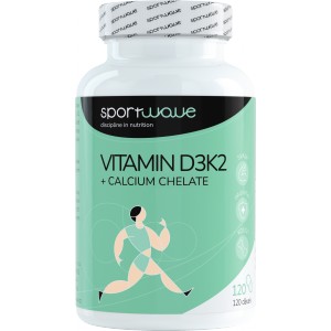 Vitamin D3K2 + Calcium Chelate (SportWave)