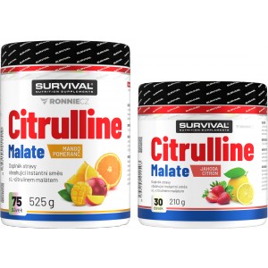 Citrulline Malate - akce 525 g + 210 g ZDARMA! - Survival