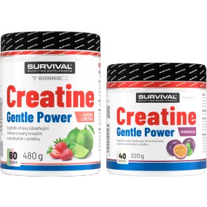 Creatine Monohydrate Gentle Power - akce 480 g + 320 g ZDARMA! - Survival