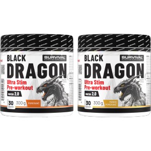 Black Dragon Ultra Stim Pre-workout - akce 1+1 - Survival