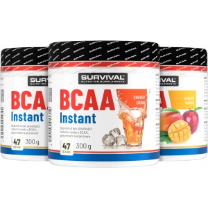 BCAA Instant - akce 2+1 ZDARMA! (Survival)