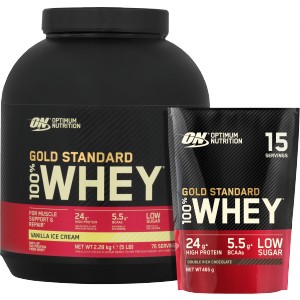 100 % Whey Gold Standard - akce 2020 g + 450 g ZDARMA! (Optimum Nutrition)