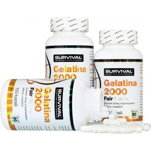 Gelatina 2000 Fair Power (R) - akce 2+1 ZDARMA! (Survival)