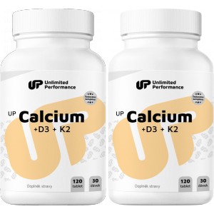 V�pn�k � UP Calcium + D3 + K2 - akce 1+1 (Unlimited Performance)