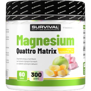 Hořčík • Magnesium Quattro Matrix - Survival
