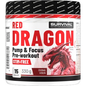 Red Dragon Pump & Focus Pre-workout - Survival