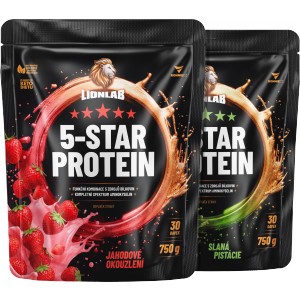 5-Star Protein - akce 1+1 - Lionlab