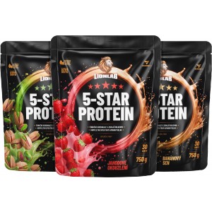 5-Star Protein - akce 2+1 ZDARMA! (Lionlab)