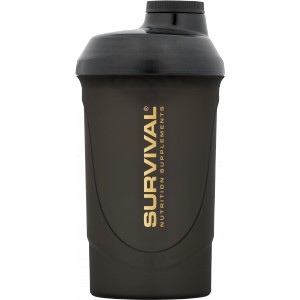 Šejkr Survival Gold - 600 ml (černý) - Survival