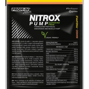 Nitrox Pump Caffeine Free (sáčky) - PROM-IN